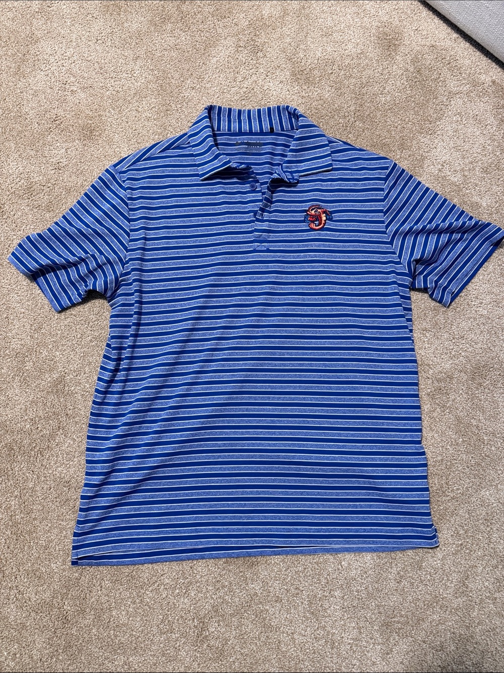 Jacksonville Jumbo Shrimp baseball golf polo